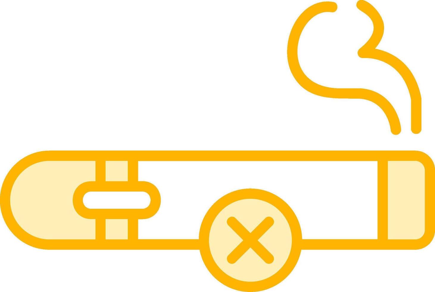 No Cigar Vector Icon