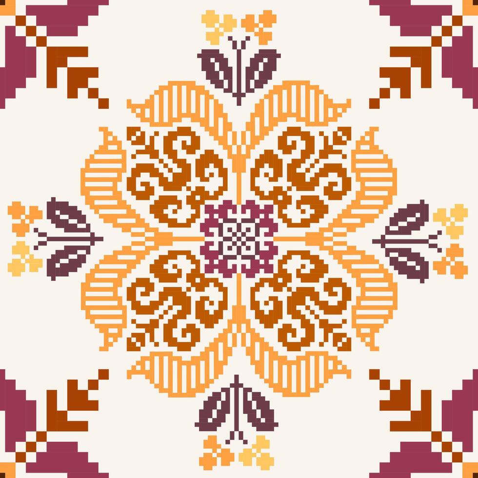Very beautiful seamless pattern design for decorating, wallpaper, wrapping paper, fabric, backdrop and etc. vector