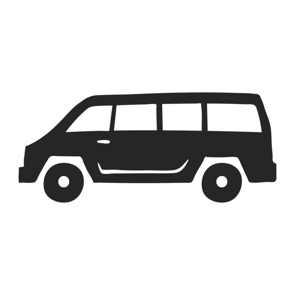 Hand drawn Car vector illustration