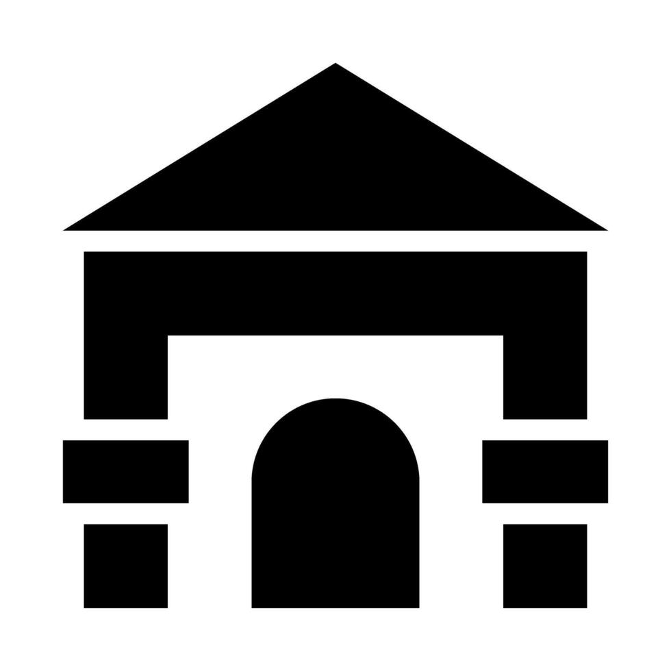 building school of education solid icon collections vector