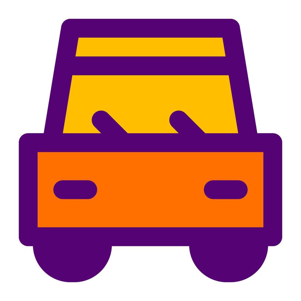 taxi of education fill icon collections vector