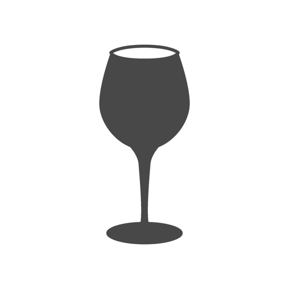 vino vaso icono diseño vector modelo