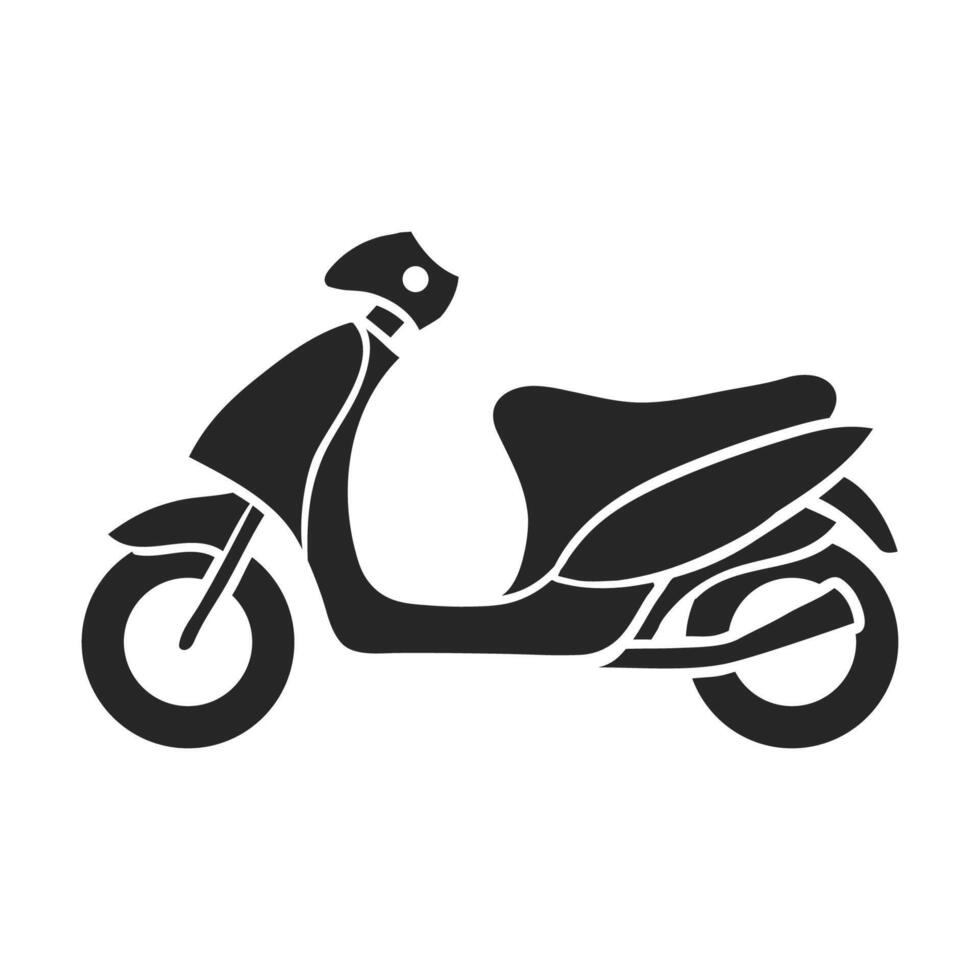 Hand drawn Motorcycle vector illustration