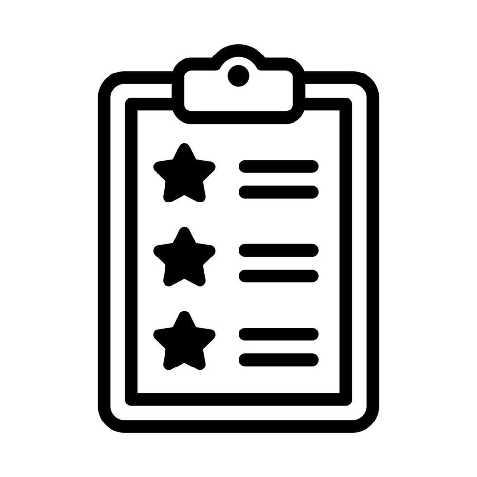 Wish List icon vector. achievement illustration sign. check list symbol. vector