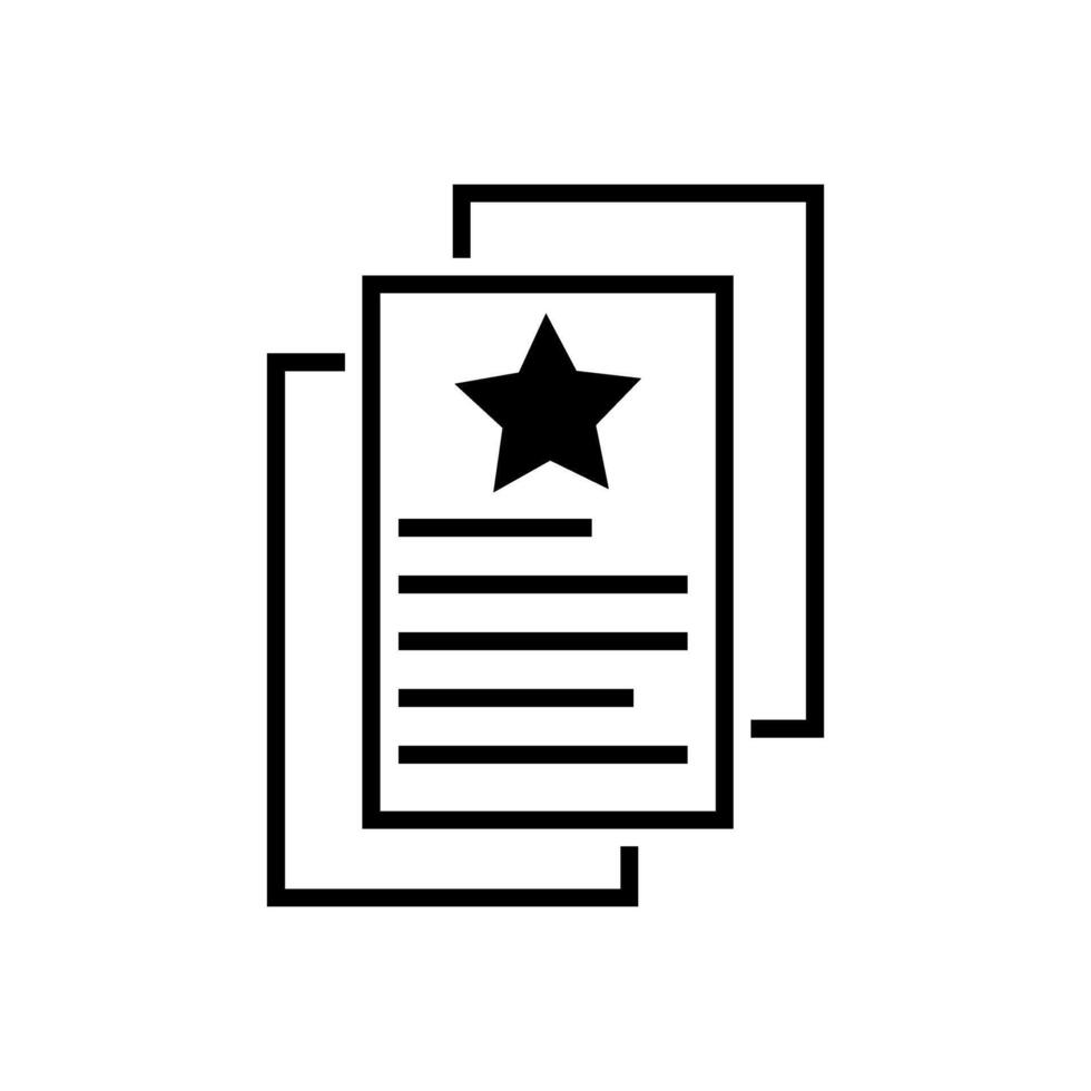 Wish List icon vector. achievement illustration sign. check list symbol. vector