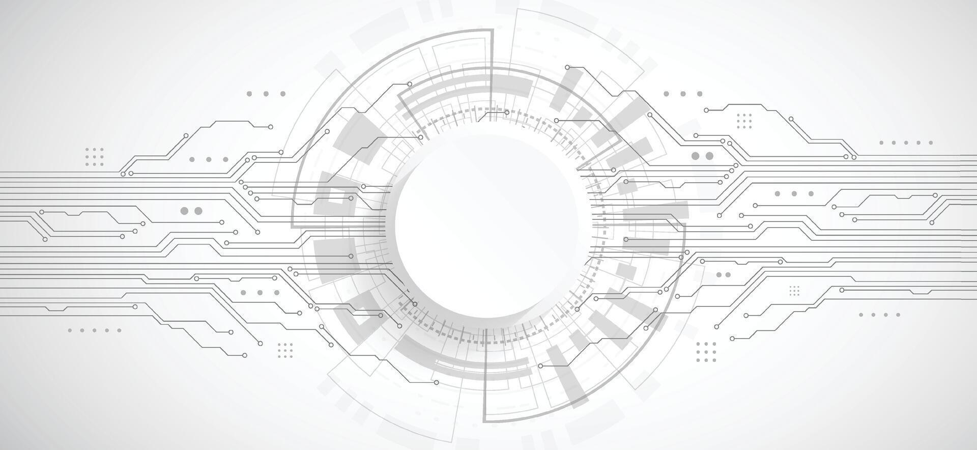 Abstract 3d design background with technology dot and line circuit board texture. Modern engineering, futuristic, science communication concept. Vector illustration