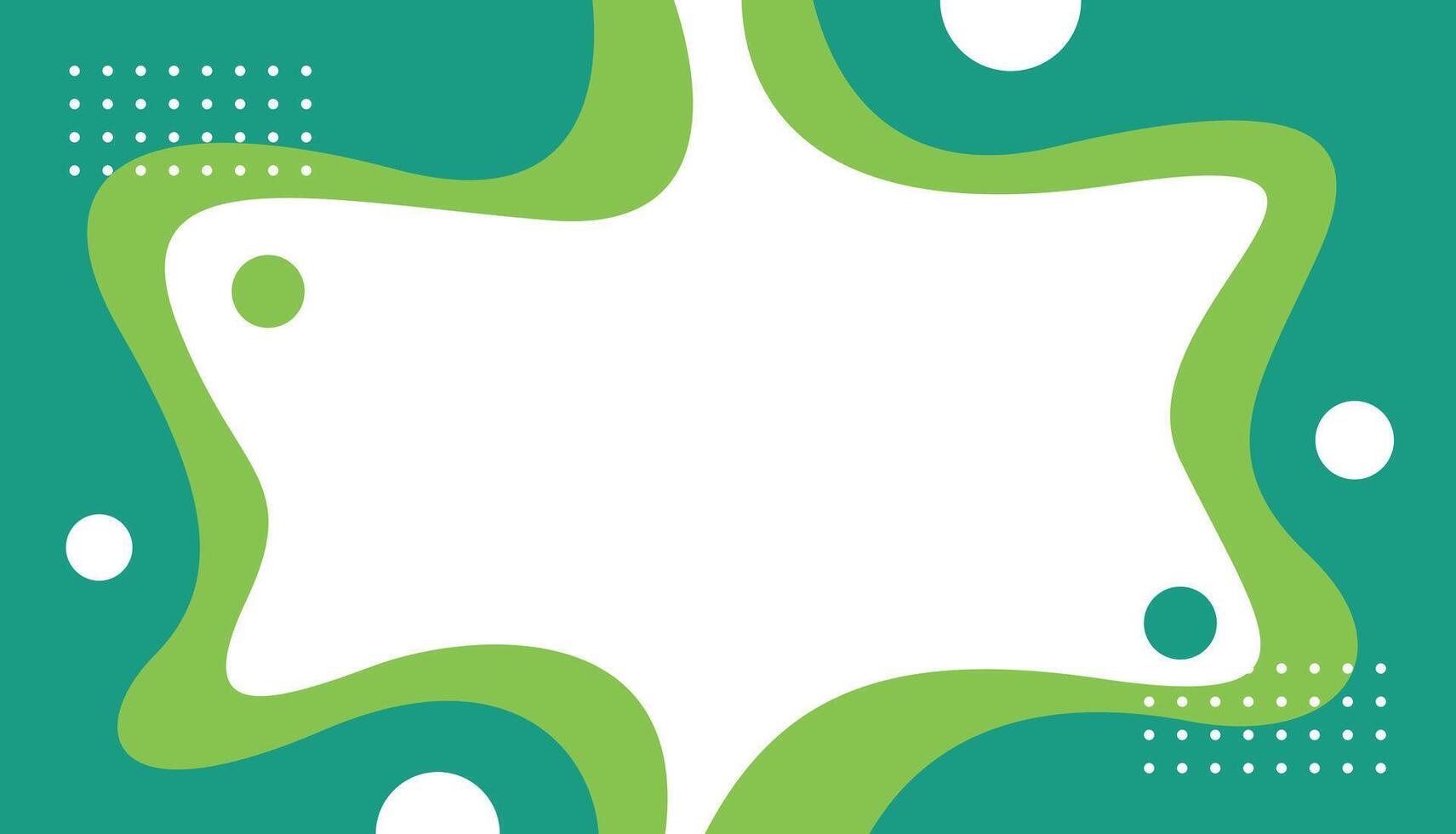 Simple green wavy background, Suitable for Wallpaper, poster design, banners, covers, templates and other vector