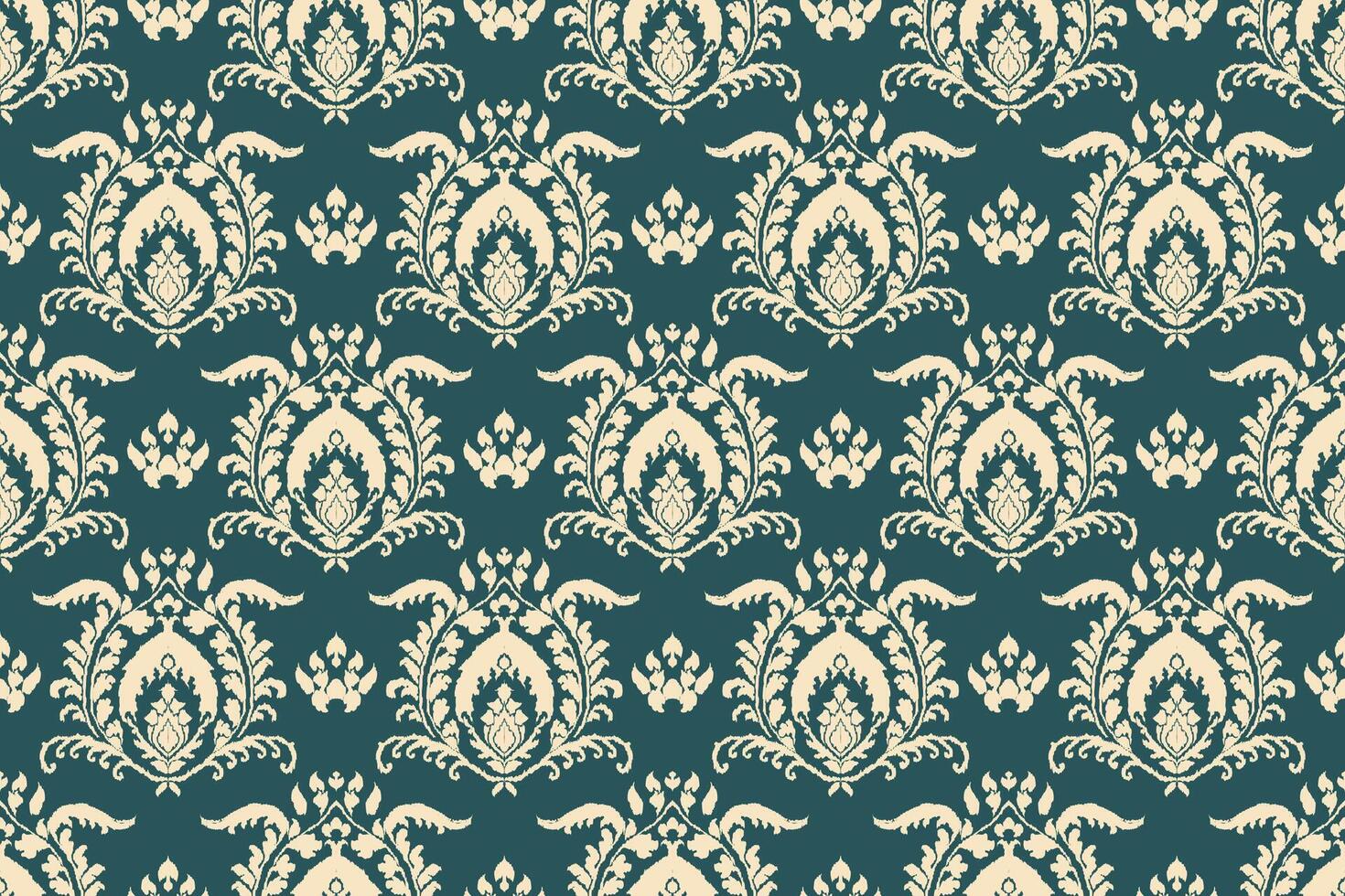 ikat tribal indio sin costura modelo. étnico azteca tela alfombra mandala ornamento nativo boho cheurón textil.geometrico africano americano oriental tradicional vector ilustraciones. bordado estilo.