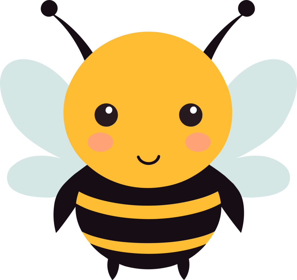 AI generated Cute bee clipart design illustration 39398813 PNG