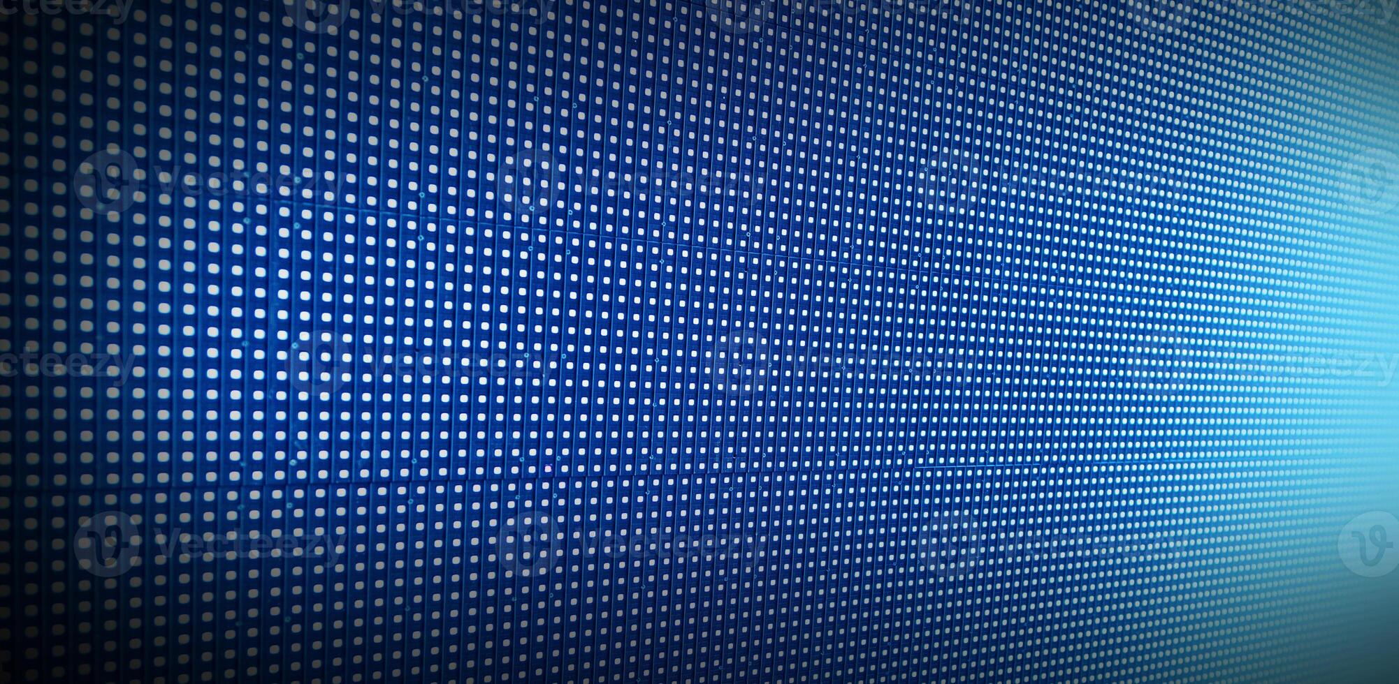 Defocused LED panel in perspective photo