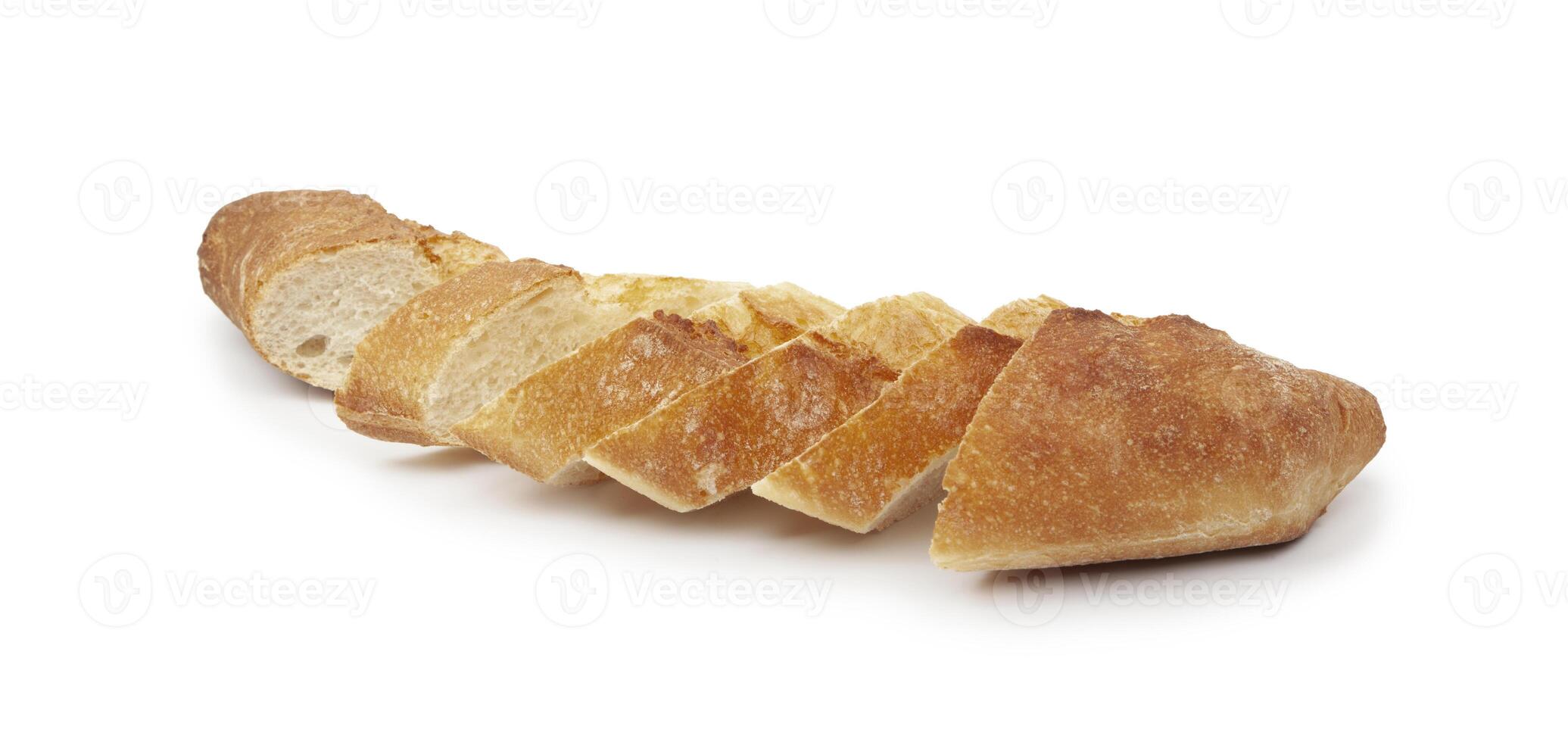 Freshly baked baguette photo