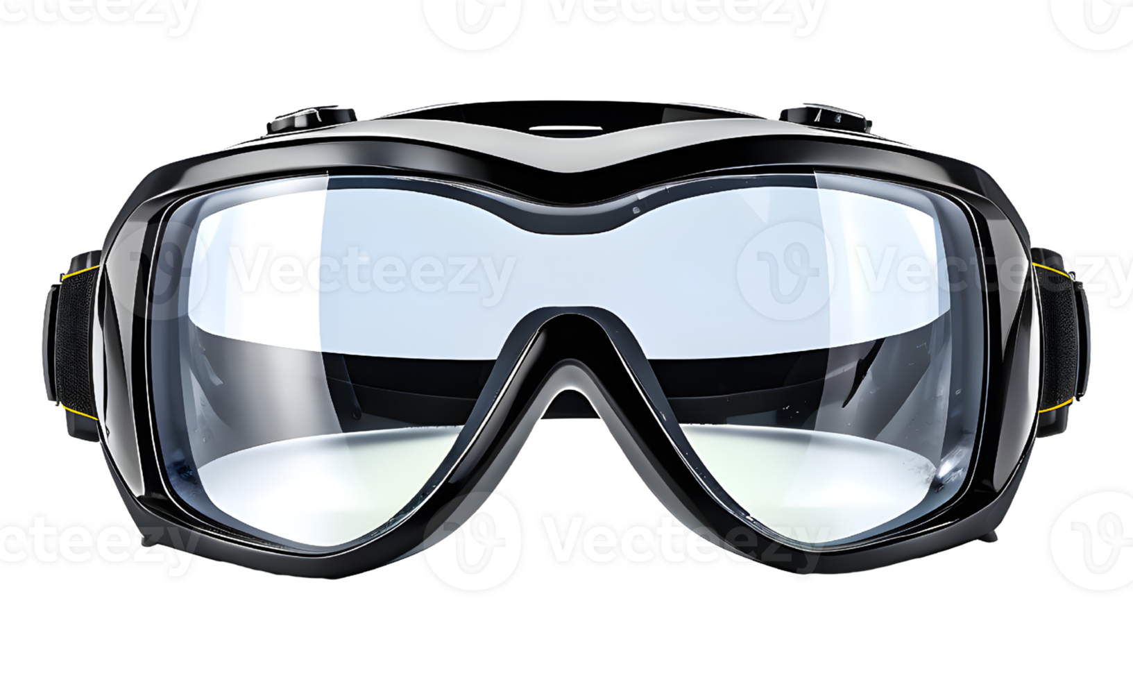 AI generated Ski Goggles Isolated on Transparent Background png