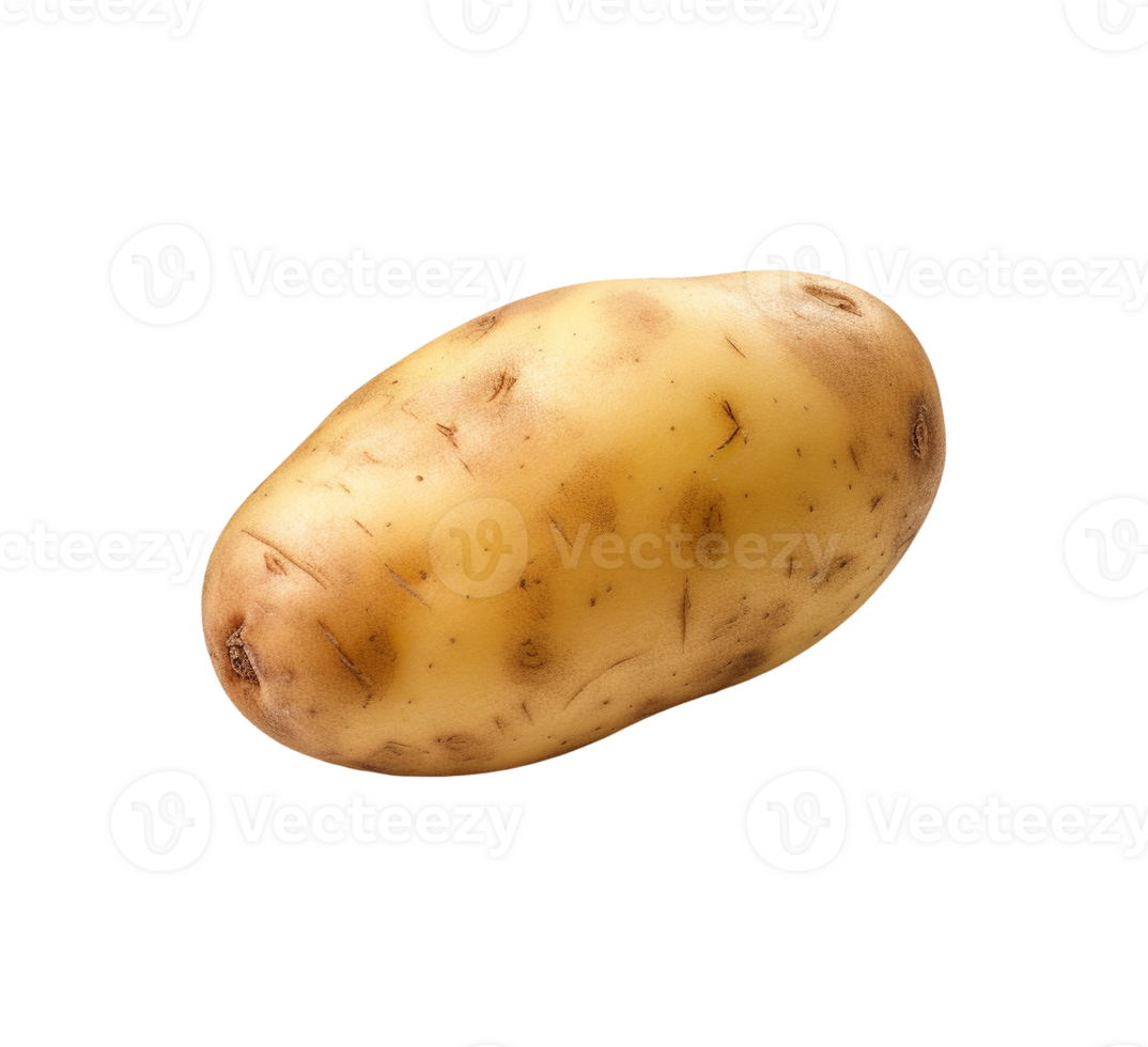 AI generated Potato vegetable png file