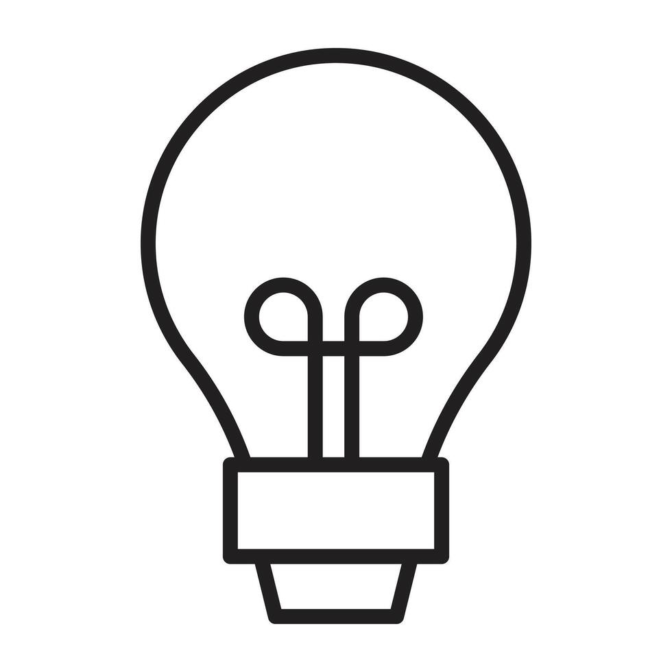 idea línea icono. vector