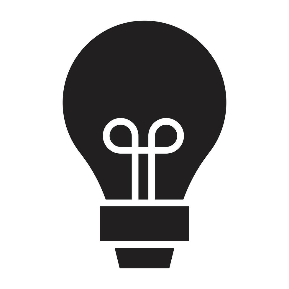 idea plano icono. vector