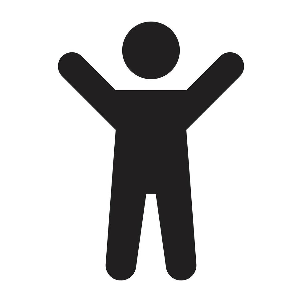 Person Flat icon. vector