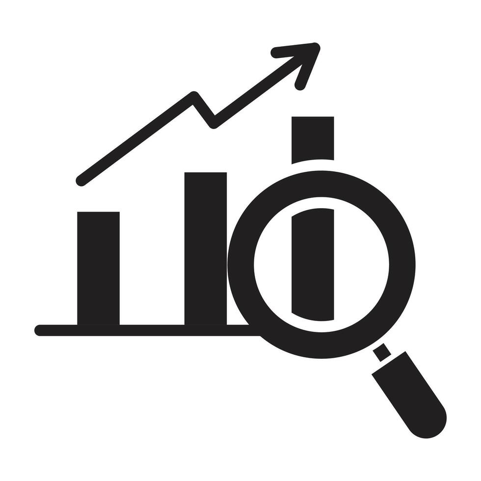 Research Flat icon. vector