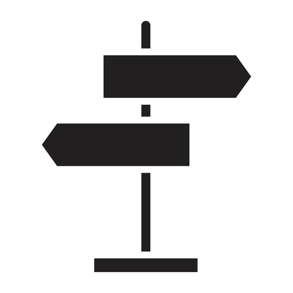 Directions Flat icon. vector