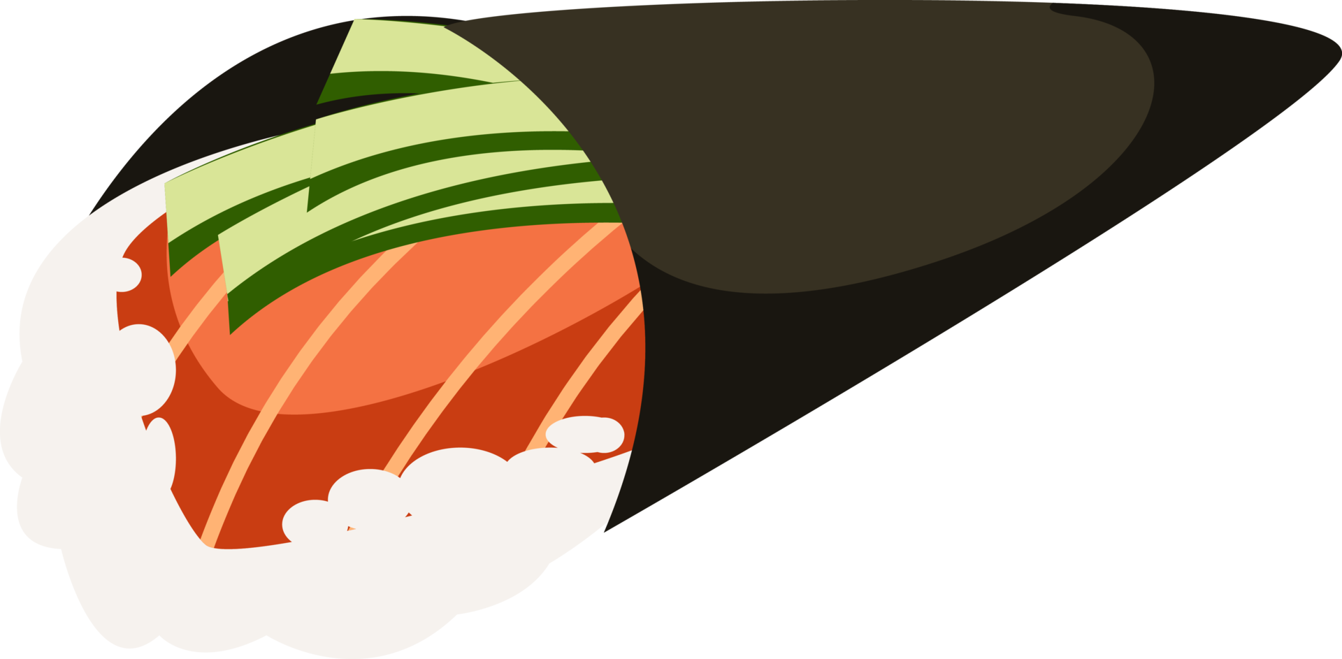 bem mão lista Sushi japonês Comida cardápio png