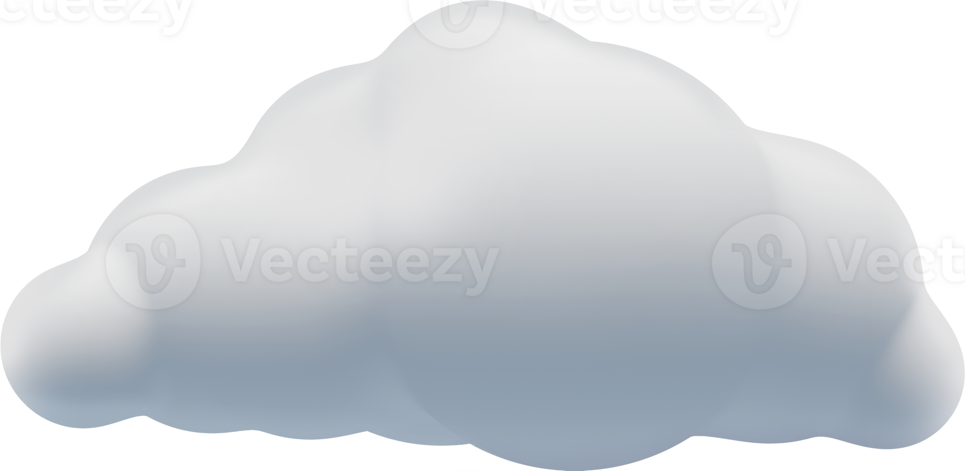 3D Cloud Illustration png