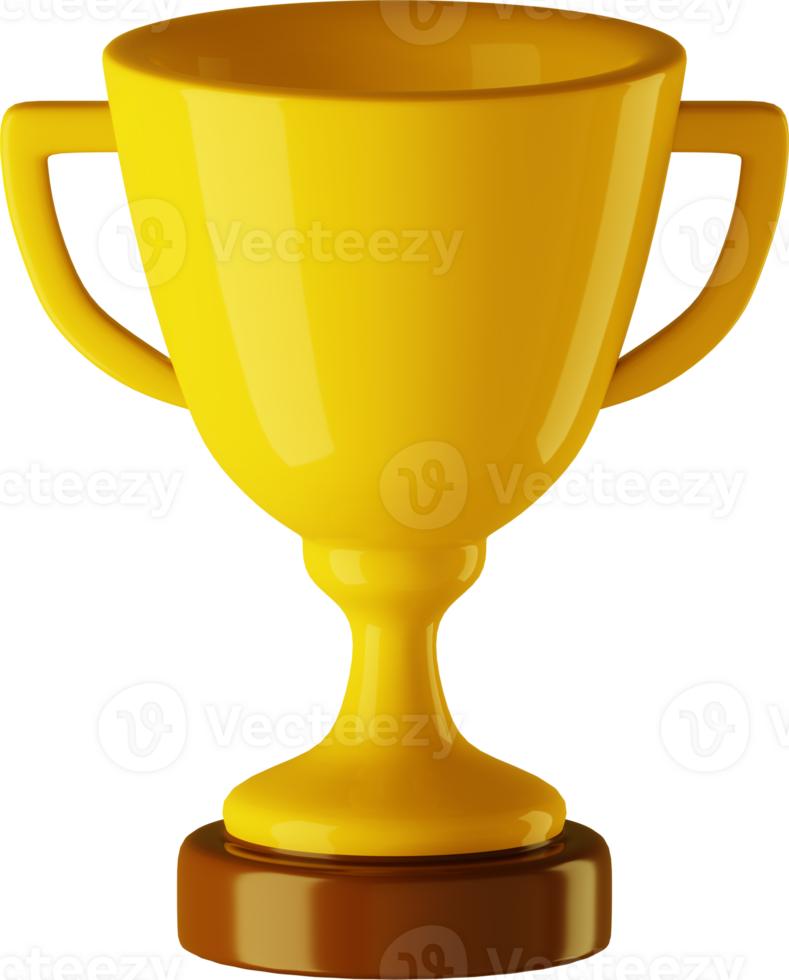 Gold Winner Cup 3D Icon png