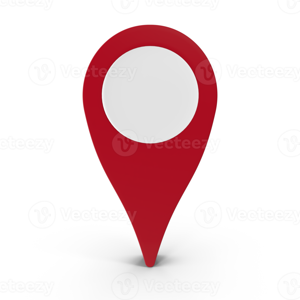 3d Rendern realistisch Ort Karte Stift Geographisches Positionierungs System Zeiger Marker Geographisches Positionierungs System Ort Symbol, Karten und Navigation Apps, rot Geolokalisierung Markierungen, Ortsmarke Symbole, Kartographie, und Reisender Interesse Symbole png