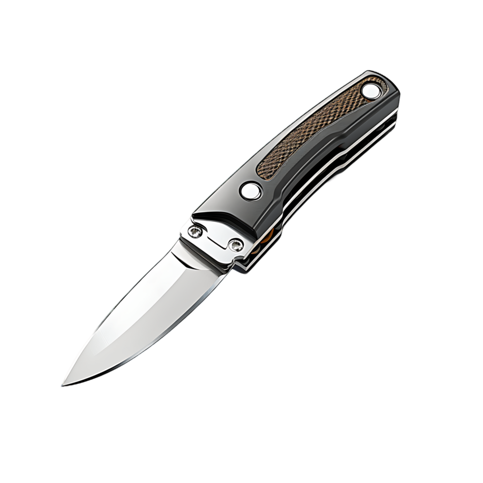 AI generated Pocketknife Clarity Cutout, Ensuring Precise and Well Defined Tool Visual Elements png