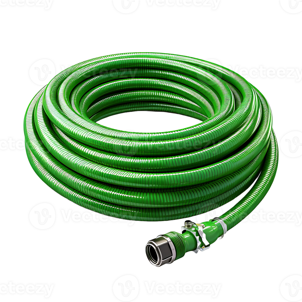 AI generated Hose Without Distractions in Design, Allowing the Main Focus on the Watering Tool png