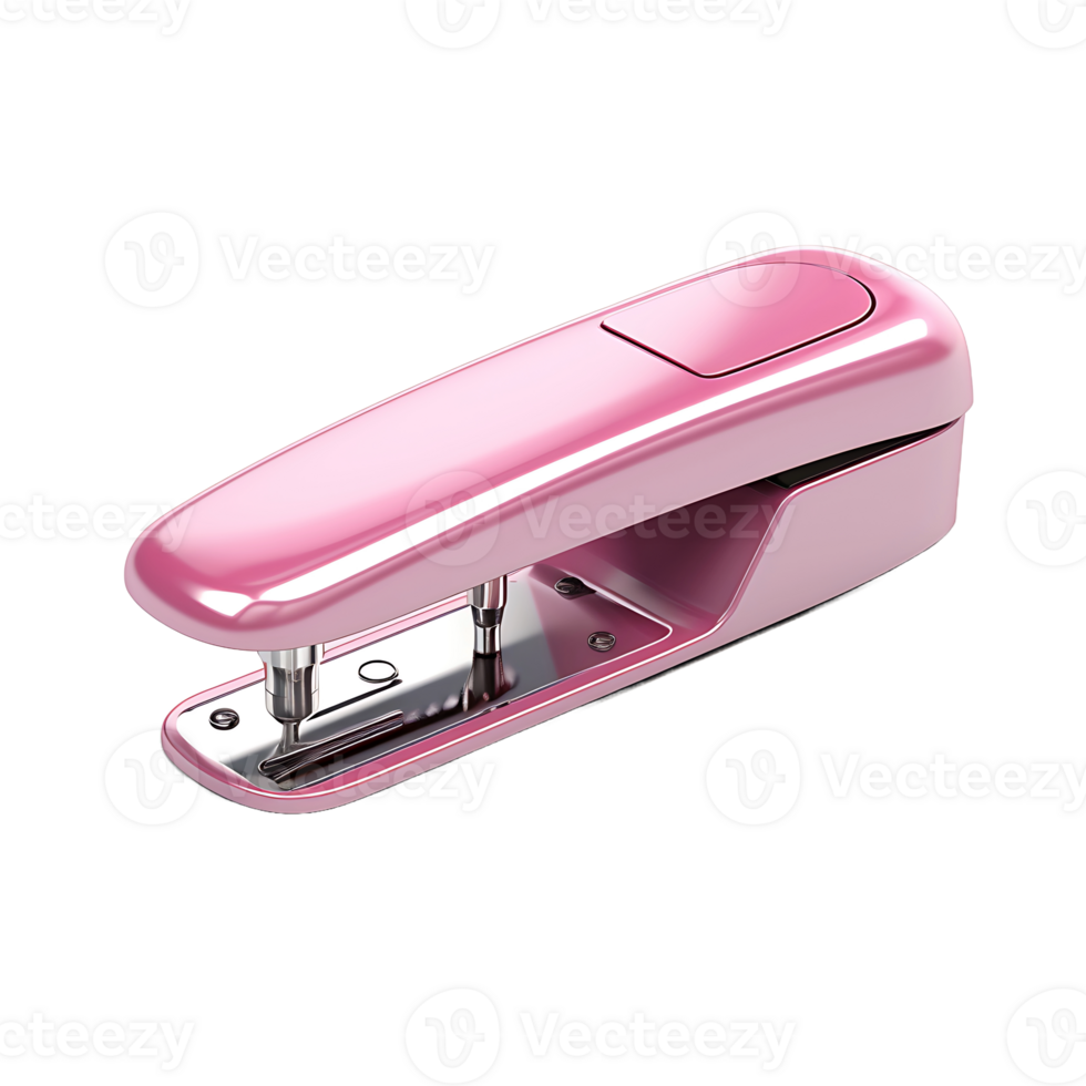 AI generated Transparent Desktop Stapler for Seamless Design png