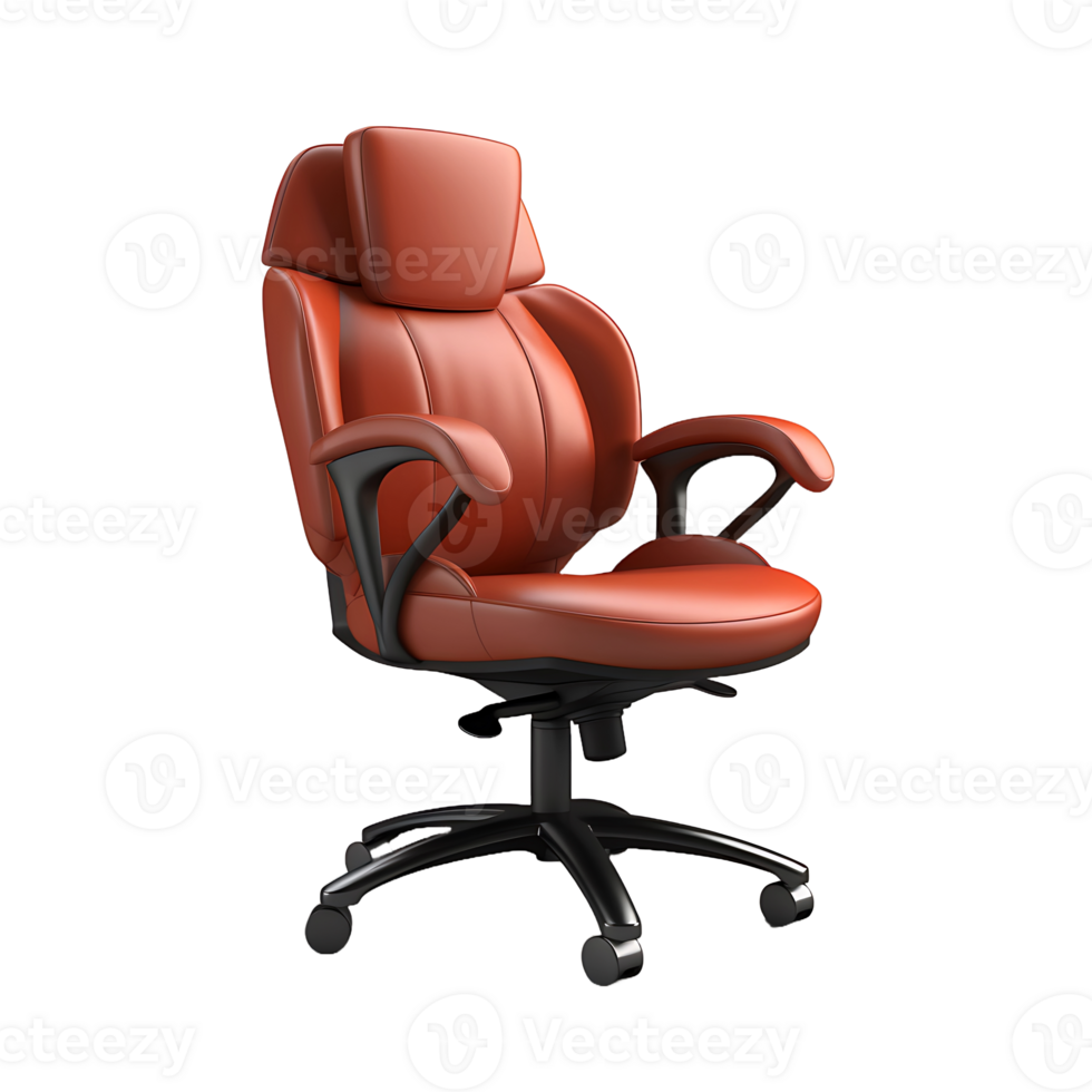 AI generated Swivel Chair with No Background, Allowing for Seamless Graphic Integrations png