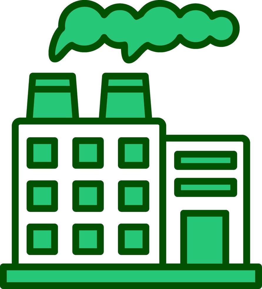 Factory Vector Icon