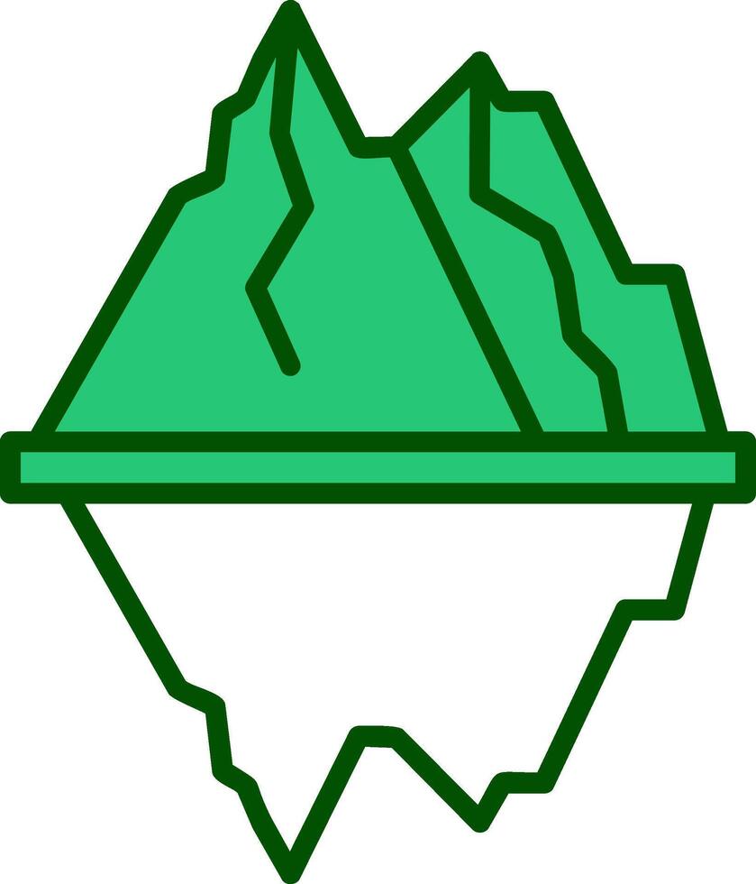 Iceberg Vector Icon