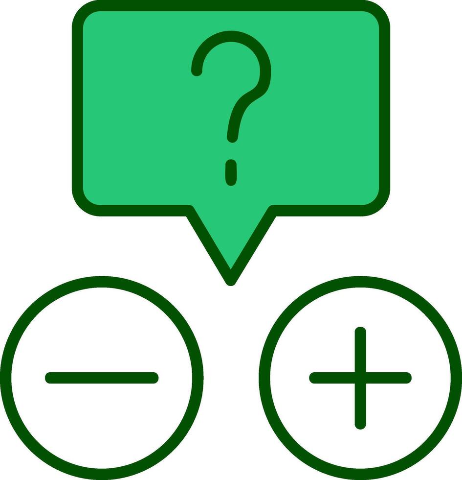 Decision Making Vector Icon