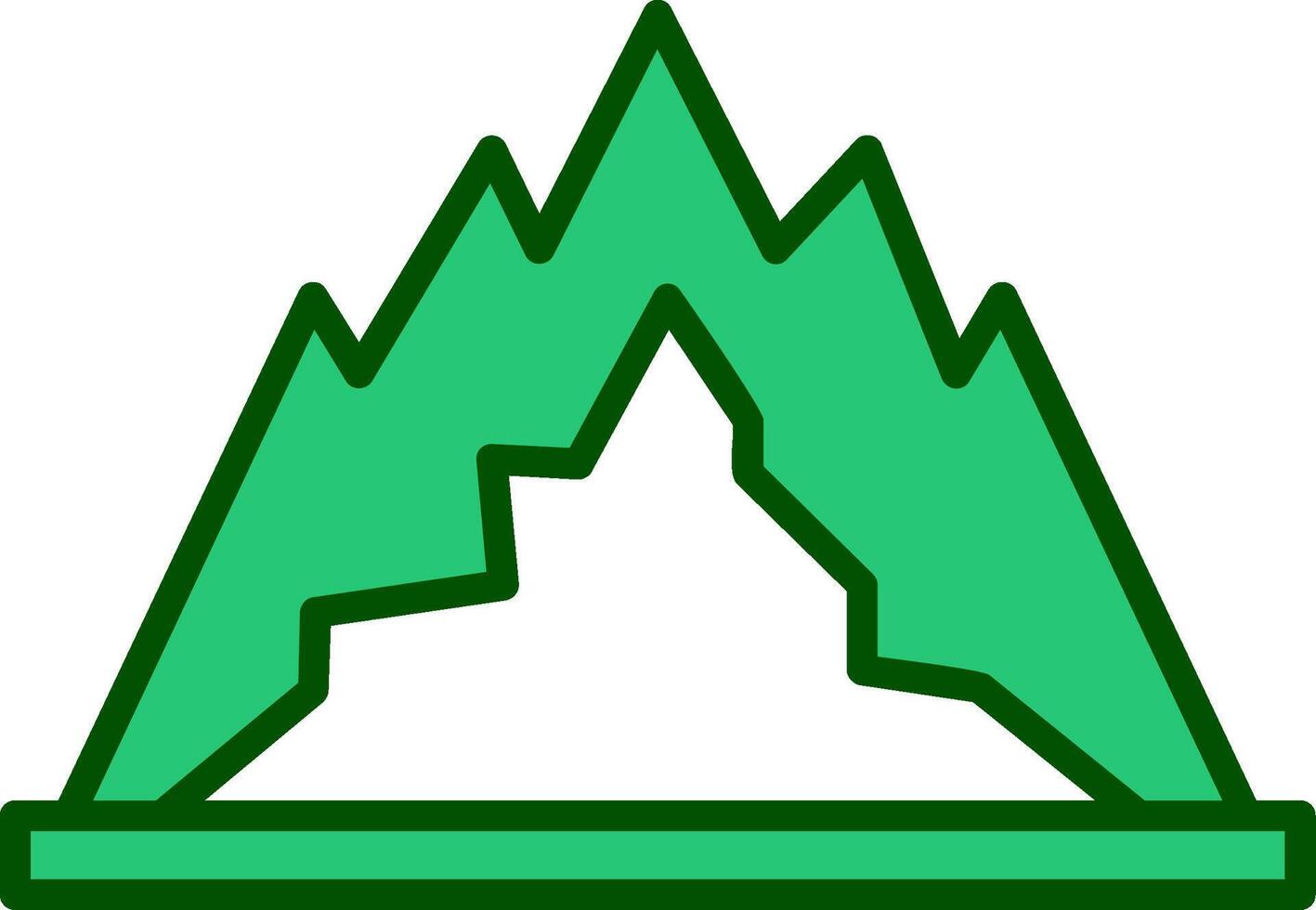 Mountain Vector Icon