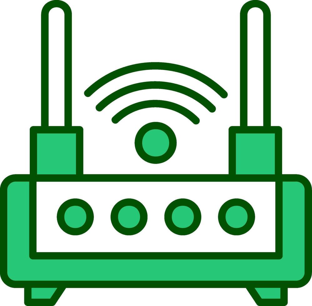 Wifi Router Vector Icon