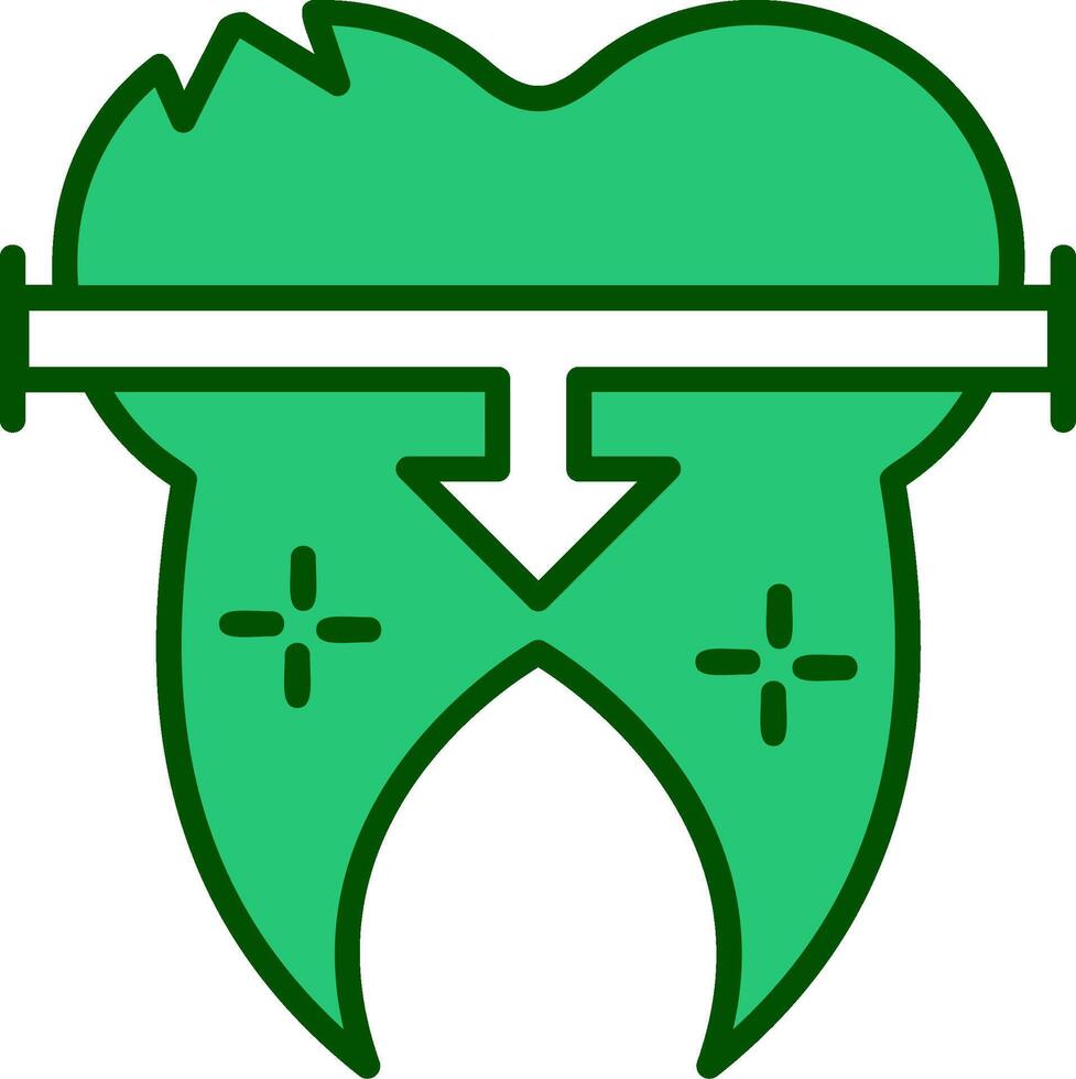 dental vector icono