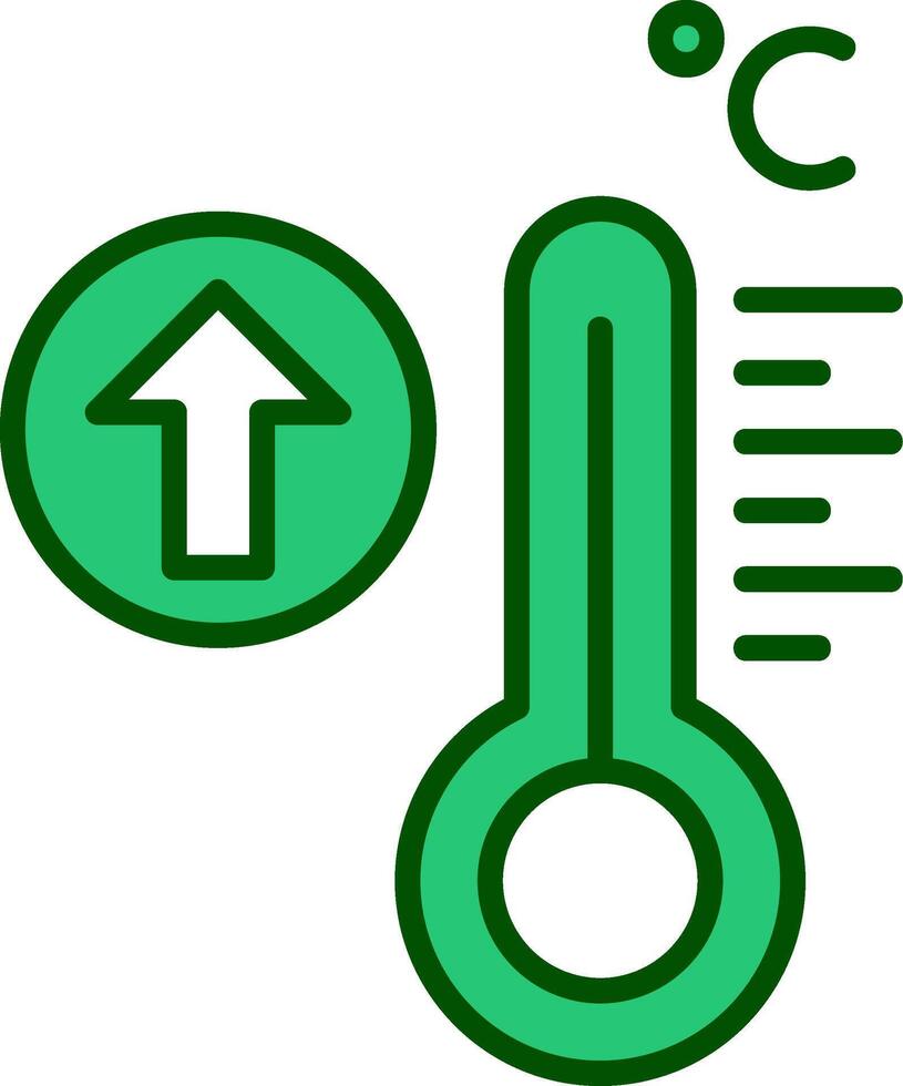 High Temperature Vector Icon