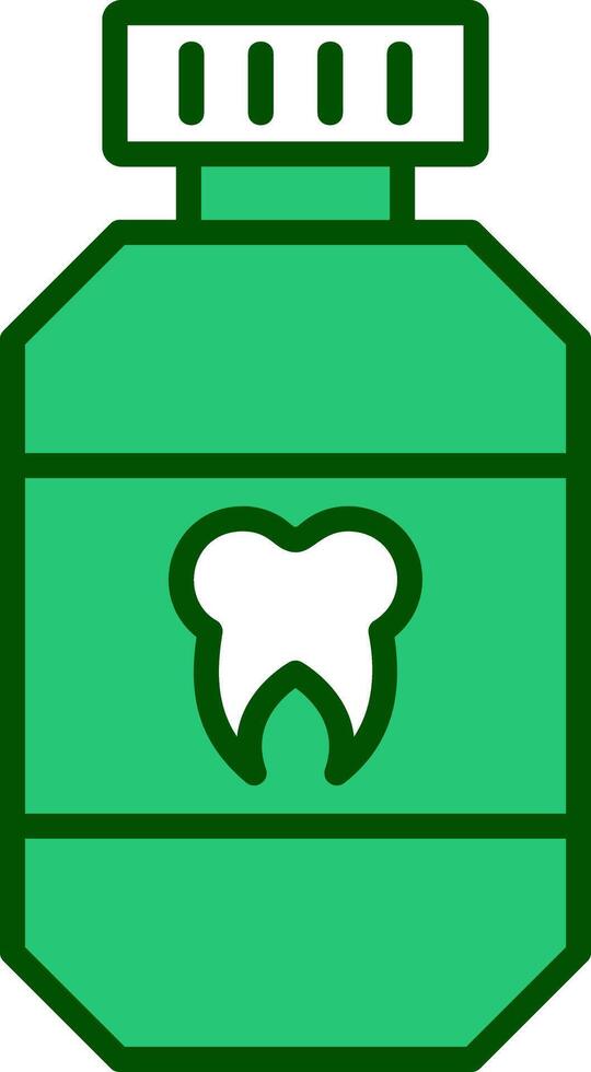 Mouthwash Vector Icon