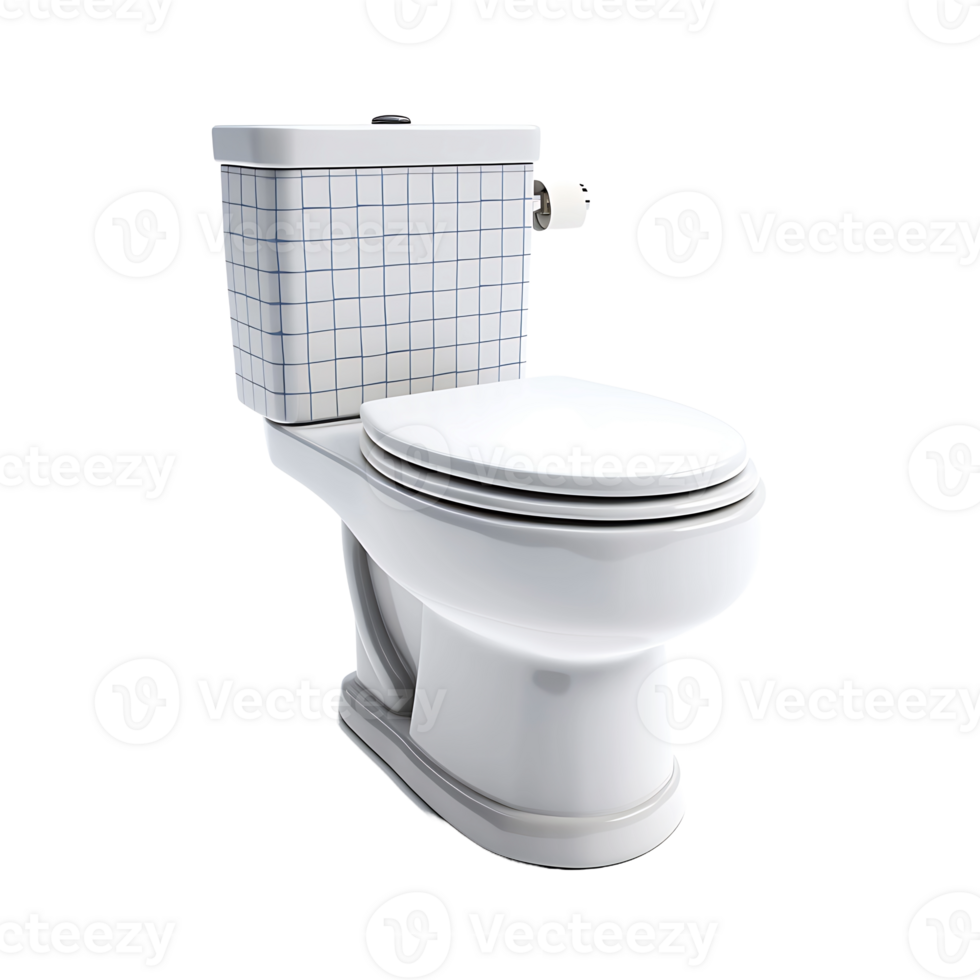 AI generated Toilet Without Distractions, Making It the Central Focus of Your Graphic png