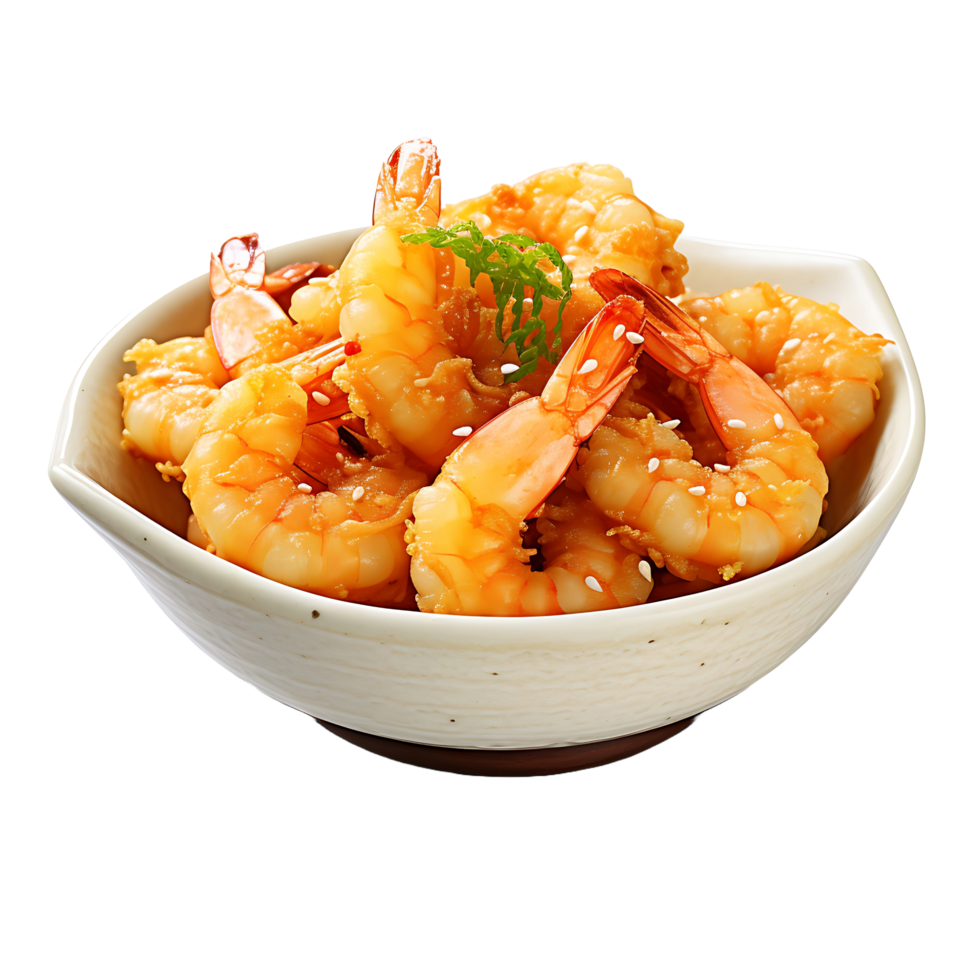 AI generated Clear Cut Tempura Image for Professional and Appetizing Presentations png