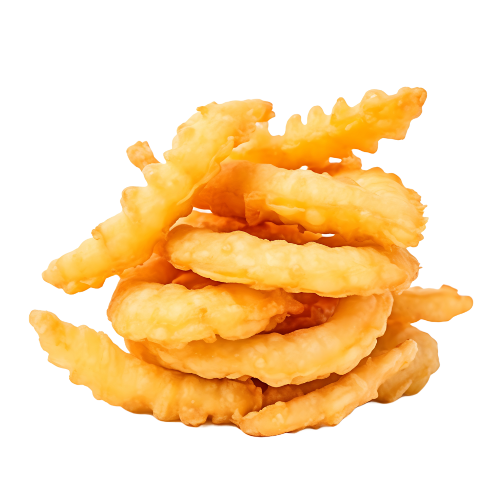AI generated Tempura Clipping Path for Precision in Detailing and Customization png