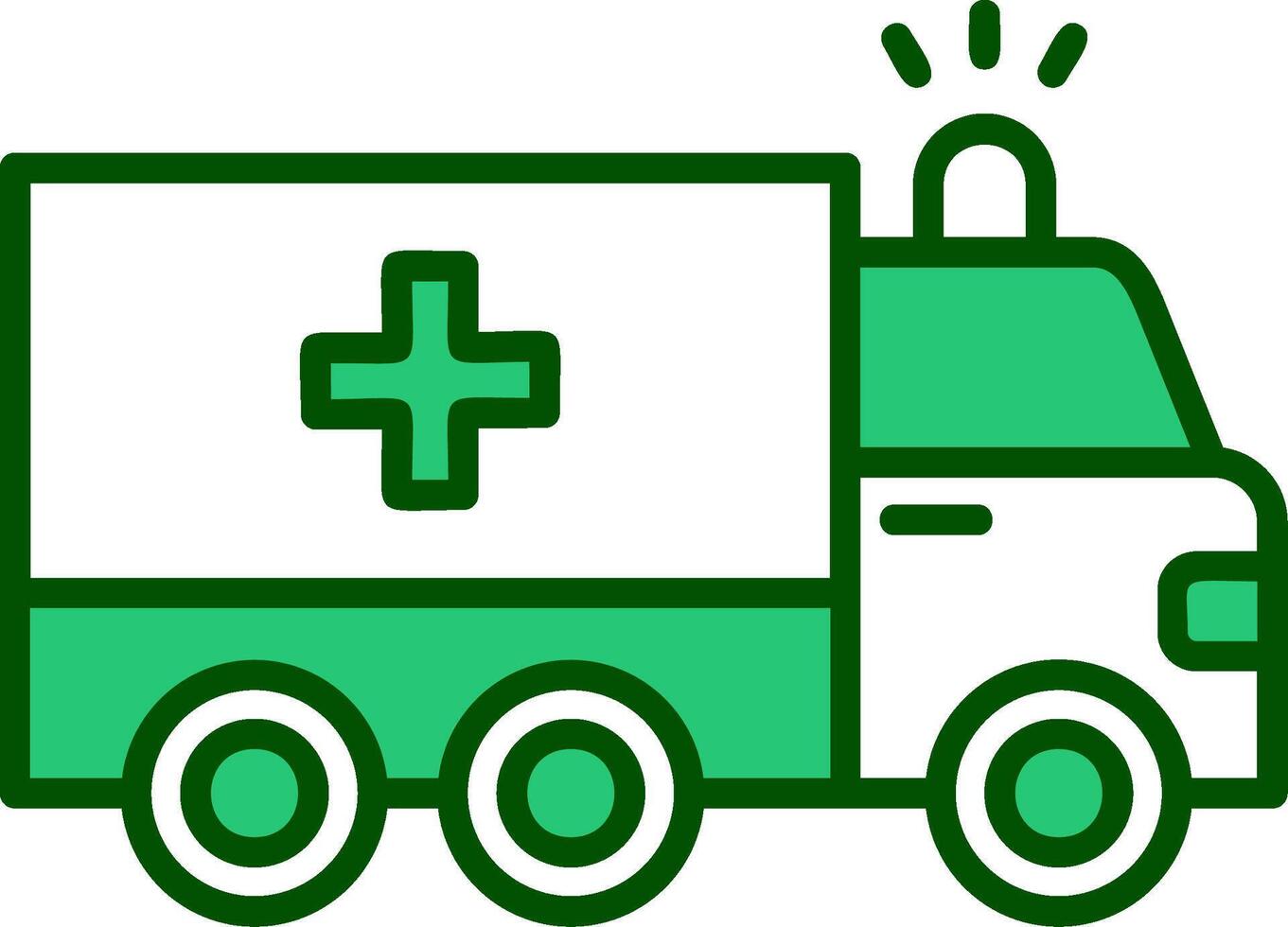 Ambulance Vector Icon