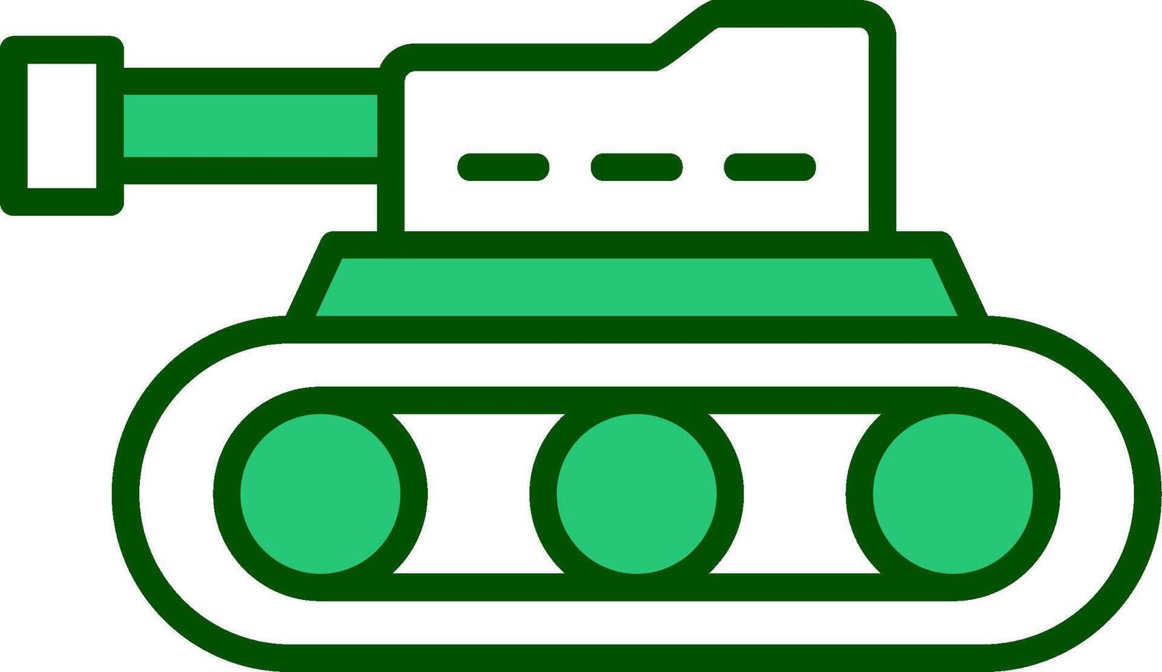 icono de vector de tanque