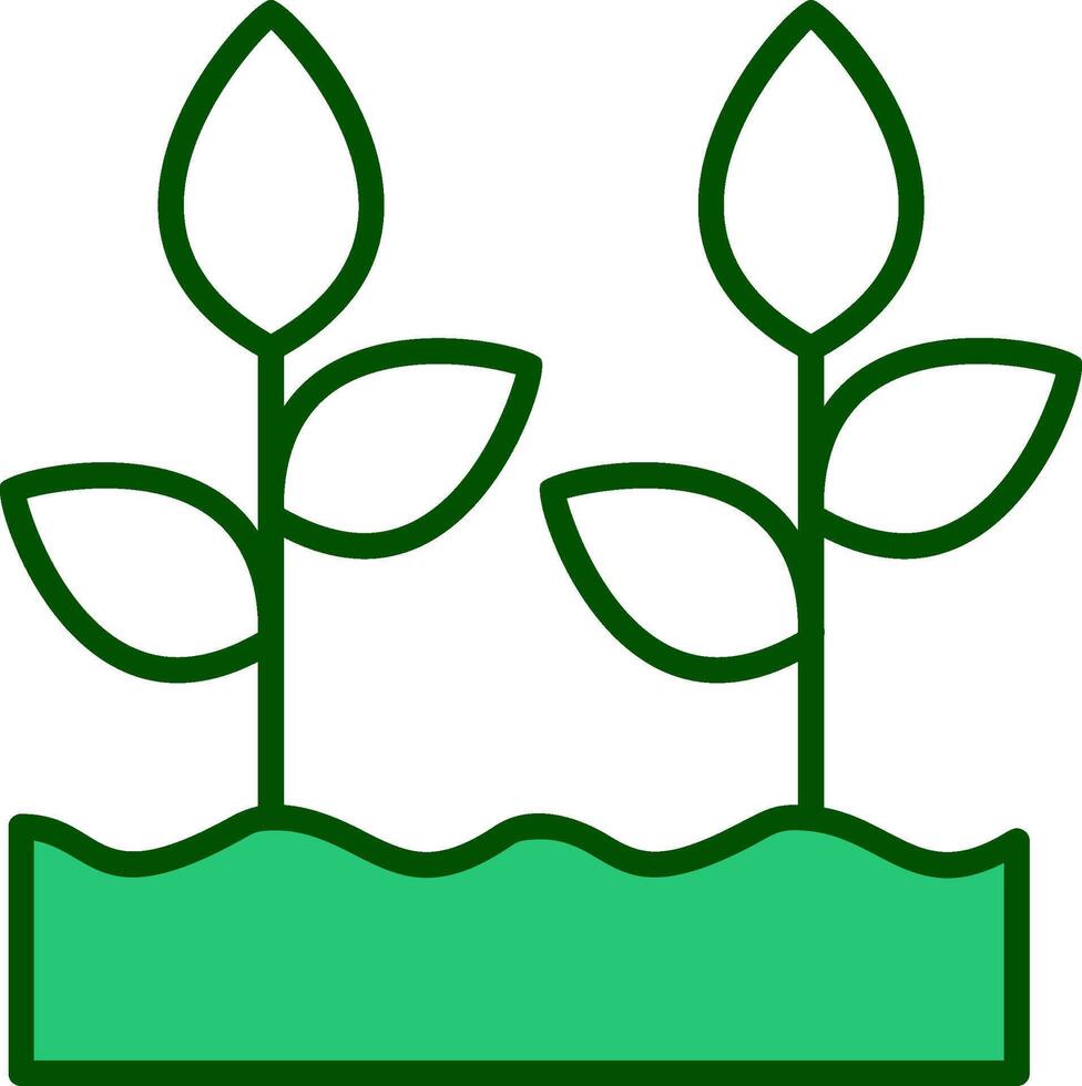 Plant Growing Vector Icon