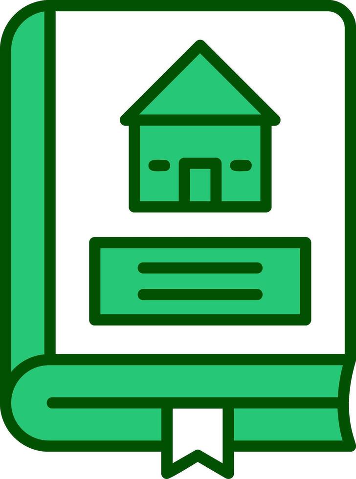 Architecture Book Vector Icon