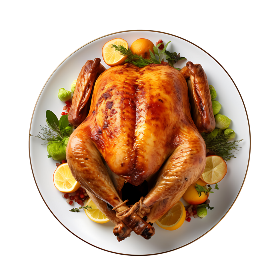AI generated Isolated Festive Culinary Delight, Ideal for Focused Design Elements and Specialized Projects png