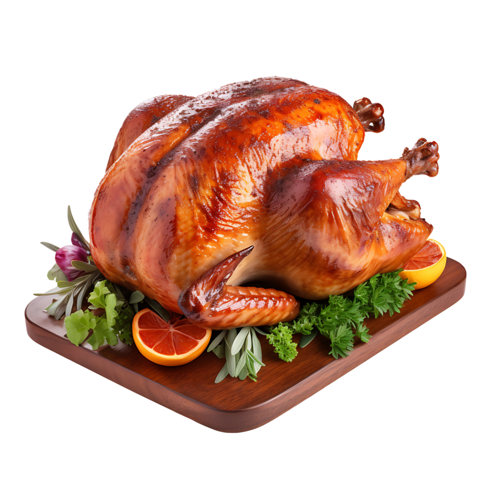 AI generated Isolated Thanksgiving Cuisine Element, Perfect for Comprehensive Culinary Graphic Solutions png