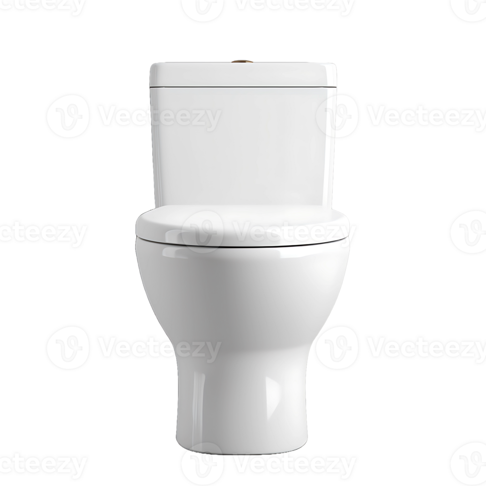 AI generated Isolated Toilet Fixture for Versatile Graphic Applications png