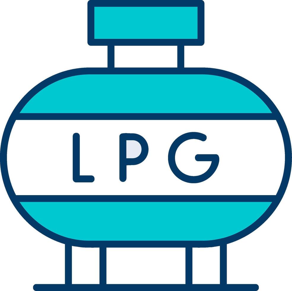 Liquefied Petroleum Gas Vector Icon