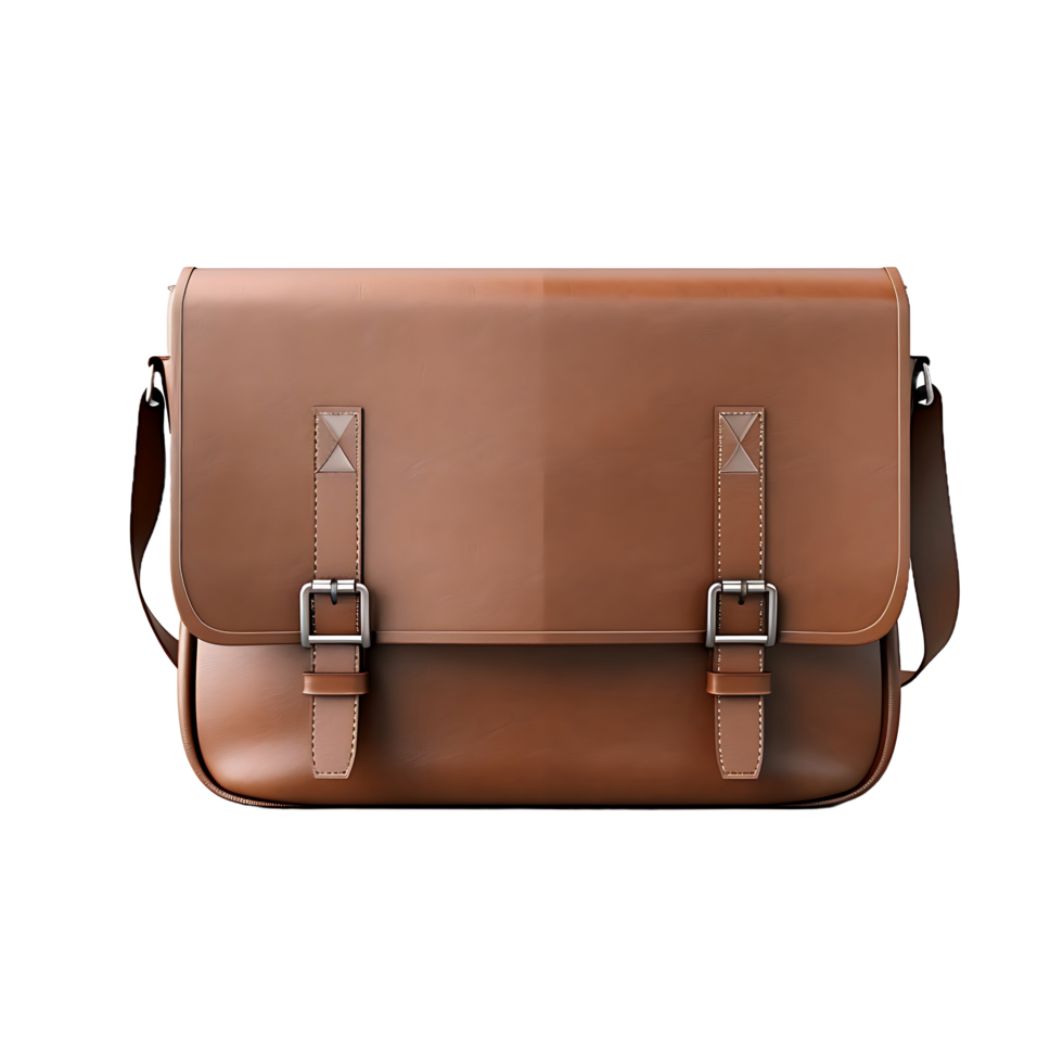 AI generated Bag with No Background for a Seamless Blend into Various Contexts png